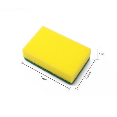 Kitchen Cleaning Cellulose Sponge Compound With Scouring Pad