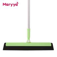 Maryya Broom Handle Brush Easy Home Floor Cleaning Push Broom Squeegee Hand Broom